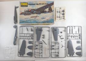 Thumbnail KINGKIT MODEL SCRAPYARD FROG F201 HEINKEL HE.111 H-1/H-6  CRACKED DECALS 