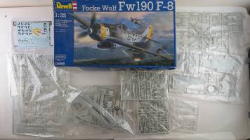 Thumbnail KINGKIT MODEL SCRAPYARD REVELL 4869 FOCKE WULF FW190 F-8 SCHLACHTER  NO STAND 