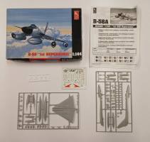 Thumbnail KINGKIT MODEL SCRAPYARD HOBBY CRAFT HC1260 B58 1ST SUPERSONIC  CRACKED DECALS 