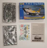 Thumbnail KINGKIT MODEL SCRAPYARD REVELL 04553 F-86D DOG SABRE  CRACKED DECALS 
