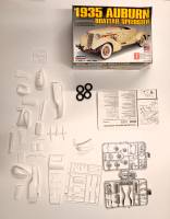 Thumbnail KINGKIT MODEL SCRAPYARD LINDBERG 72324 1935 AUBURN BOATTAIL SPEEDSTER  DE-SPRUED 