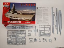Thumbnail KINGKIT MODEL SCRAPYARD AIRFIX 12203 TYPE 45 DESTROYER  STARTED