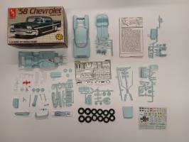 Thumbnail KINGKIT MODEL SCRAPYARD AMT 6548  58 CHEVROLET IMPALA COUPE  INCOMPLETE  STARTED  
