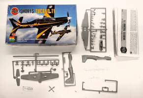 Thumbnail KINGKIT MODEL SCRAPYARD AIRFIX 03059 SHORTS TUCANO T.1 BLACK NO DECALS
