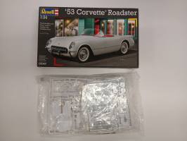 Thumbnail KINGKIT MODEL SCRAPYARD REVELL 07067 53 CORVETTE ROADSTER  NO INSTRUCTIONS/DECALS