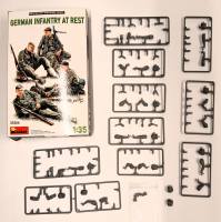 Thumbnail KINGKIT MODEL SCRAPYARD MINIART 35266 GERMAN INFANTRY AT REST  INCOMPLETE 