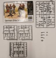 Thumbnail KINGKIT MODEL SCRAPYARD MASTERBOX 3583 GERMAN INFANTRY EASTERN FRONT WWII ERA  INCOMPLETE 