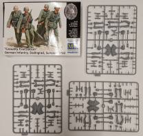 Thumbnail KINGKIT MODEL SCRAPYARD MASTERBOX 3541 CASUALTY EVACUATION GERMAN INFANTRY SUMMER 1942 INCOMPLETE
