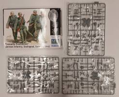 Thumbnail KINGKIT MODEL SCRAPYARD MASTERBOX 3541 CASUALTY EVACUATION GERMAN INFANTRY  INCOMPLETE 
