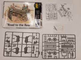 Thumbnail KINGKIT MODEL SCRAPYARD MASTERBOX 3558 ROAD TO THE REAR INCOMPLETE 