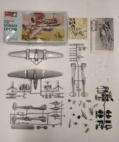 Thumbnail KINGKIT MODEL SCRAPYARD MONOGRAM PA97 P-38 LOCKHEED LIGHTNING AIR FORCE FIGHTER  CRACKED DECALS 