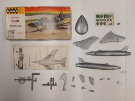 Thumbnail KINGKIT MODEL SCRAPYARD HAWK 607-60 SUPERMARINE SWIFT  DAMAGED DECALS 