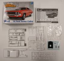 Thumbnail KINGKIT MODEL SCRAPYARD REVELL 2018  70 FORD TORINO COBRA  STARTED  INCOMPLETE 