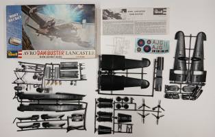 Thumbnail KINGKIT MODEL SCRAPYARD REVELL H-202 AVRO LANCASTER  DAM BUSTER  WITH SECRET BOMB  STARTED 