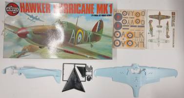 Thumbnail KINGKIT MODEL SCRAPYARD AIRFIX 14002 HAWKER HURRICANE MK 1  DESPRUED  - UK SALE ONLY