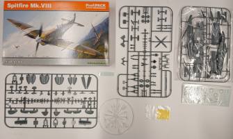 Thumbnail KINGKIT MODEL SCRAPYARD EDUARD 8284 SPITFIRE MK.VIII  INCOMPLETE 