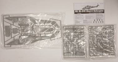 Thumbnail KINGKIT MODEL SCRAPYARD TRUMPETER 05103 MIL MI-24V HIND-E HELICOPTER  NO DECALS  - UK SALE ONLY