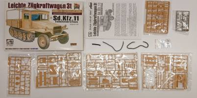 Thumbnail KINGKIT MODEL SCRAPYARD AFV CLUB 35047 SD.KFZ.11 EINHEITSFAHRERHAUS  MISSING TRACK 