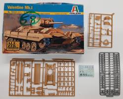 Thumbnail KINGKIT MODEL SCRAPYARD ITALERI 7013 VALENTINEMK.I  NO INSTRUCTIONS 