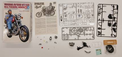 Thumbnail KINGKIT MODEL SCRAPYARD TAMIYA 14052 YAMAHA XV1000 VIRAGO  STARTED   NO FIGURE 