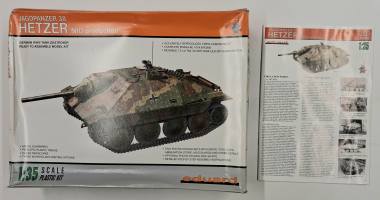 Thumbnail KINGKIT MODEL SCRAPYARD EDUARD 3713 GERMAN WWII TANK DESTROYER JAGDPANZER 38 HETZER MID PRODUCTION DAMP BOX