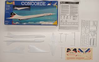 Thumbnail KINGKIT MODEL SCRAPYARD REVELL 04257 CONCORDE  INCOMPLETE 
