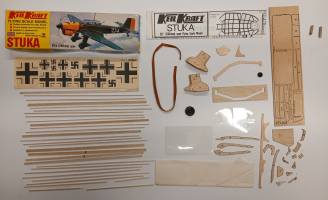 Thumbnail KINGKIT MODEL SCRAPYARD KEILKRAFT 0043 STUKA  STARTED 