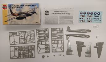 Thumbnail KINGKIT MODEL SCRAPYARD AIRFIX 03019 DE HAVILLAND MOSQUITO  INCOMPLETE 
