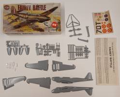 Thumbnail KINGKIT MODEL SCRAPYARD AIRFIX 03032 FAIREY BATTLE INCOMPLETE CLEAR PARTS