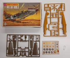 Thumbnail KINGKIT MODEL SCRAPYARD MATCHBOX PK-17 MESSERSCHMITT BF 109E  CRACKED DECALS   NO INSTRUCTIONS 