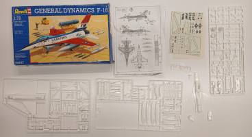 Thumbnail KINGKIT MODEL SCRAPYARD REVELL 04437 GENERAL DYNAMICS F-16  STARTED 