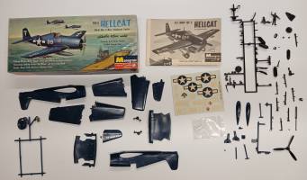 Thumbnail KINGKIT MODEL SCRAPYARD MONOGRAM PA80 F6F-5 HELLCAT  STARTED 