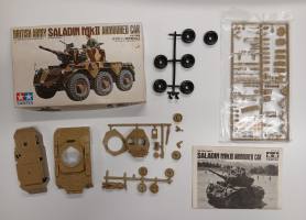 Thumbnail KINGKIT MODEL SCRAPYARD TAMIYA 400 SALADIN MKII BRITISH ARMY ARMOURED CAR INCOMPLETE