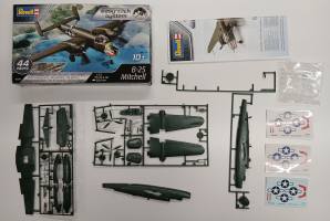 Thumbnail KINGKIT MODEL SCRAPYARD REVELL 03650 B-25 MITCHELL  STARTED 
