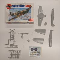 Thumbnail KINGKIT MODEL SCRAPYARD AIRFIX 01071 SUPERMARINE SPITFIRE MKI  NO INSTRUCTIONS 