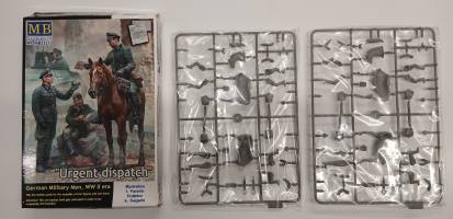 Thumbnail KINGKIT MODEL SCRAPYARD MASTERBOX 35212 URGENT DISPATCH GERMAN MILITARY WWII ERA  INCOMPLETE 