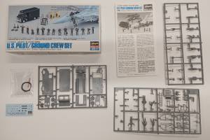 Thumbnail KINGKIT MODEL SCRAPYARD HASEGAWA X72-7 U.S. PILOT/GROUND CREW SET INCOMPLETE