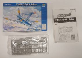 Thumbnail KINGKIT MODEL SCRAPYARD TRUMPETER 01320 F-86F 30 NA SABRE  NO DECALS 