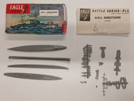 Thumbnail KINGKIT MODEL SCRAPYARD EAGLE HMS DORSETSHIRE  INCOMPLETE 