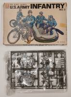Thumbnail KINGKIT MODEL SCRAPYARD BANDAI 8290 US ARMY INFANTRY  NO INSTRUCTIONS 