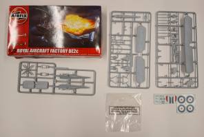 Thumbnail KINGKIT MODEL SCRAPYARD AIRFIX 02101 ROYAL AIRCRAFT FACTORY BE2C  INCOMPLETE   CUT DECALS 