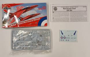 Thumbnail KINGKIT MODEL SCRAPYARD AIRFIX 55105 RAF RED ARROWS GNAT   NO PAINTS 