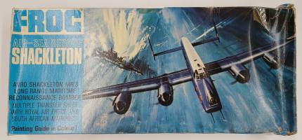 Thumbnail KINGKIT MODEL SCRAPYARD FROG F.172 AIR-SEA RESCUE SHACKLETON  CUT DECALS AND INCOMPLETE 