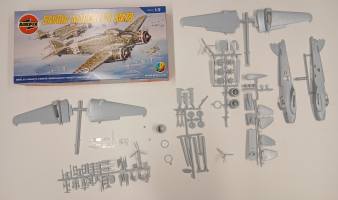 Thumbnail KINGKIT MODEL SCRAPYARD AIRFIX 04007 SAVOIA MARCHETTI SM79  NO DECALS/INSTRUCTIONS 