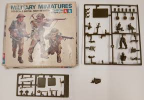 Thumbnail KINGKIT MODEL SCRAPYARD TAMIYA MM107 BRITISH ARMY INFANTRY  INCOMPLETE 