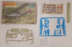 Thumbnail MATCHBOX MATCHBOX PK-1 HAWKER FURY  NO CANOPY/INSTRUCTIONS 