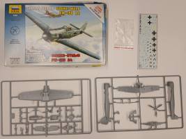 Thumbnail KINGKIT MODEL SCRAPYARD ZVEZDA 7304 FOCKE WULF FW-190 A4  NO INSTRUCTIONS 