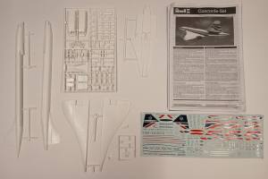 Thumbnail KINGKIT MODEL SCRAPYARD REVELL 05757-0389 CONCORDE-SET  NO BOX 