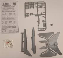 Thumbnail KINGKIT MODEL SCRAPYARD PM MODEL PM-302 NORTH AMERICAN F-100C SUPER SABRE NO BOX INCOMPLETE
