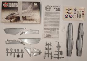 Thumbnail KINGKIT MODEL SCRAPYARD AIRFIX 02068 ENGLISH ELECTRIC LIGHTNING F-1A  DAMAGED BOX 